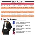 thumbnail image 2 of Ogiraw Tops for Men Suits for Men Suit Jacket for Men Men's Casual Suit Jackets 1 Button Lightweight Sport Coats White, 2 of 8