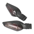 thumbnail image 3 of Motorcycle Turn Lamp, Turn Indicator Bright 2pcs Yellow Light  For Motorbike Black Lens,Transparent Lens, 3 of 8