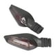 thumbnail image 2 of Indicador de señal de giro de 12V, luz amarilla de repuesto para Ducati Monster 695 696 796 797 821 1100 S EVO 1200, lente negra, 2 of 5