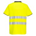 thumbnail image 2 of Portwest - Camiseta PW2 de Algodón para Hombre (Amarillo, Negro), 2 of 2