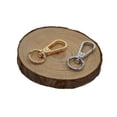 thumbnail image 2 of 10 Pieces Swivel Snap Lobster Clasp Jewelry Making Findings Accessories Clips Keychain Key Rings DIY Golden, 2 of 9