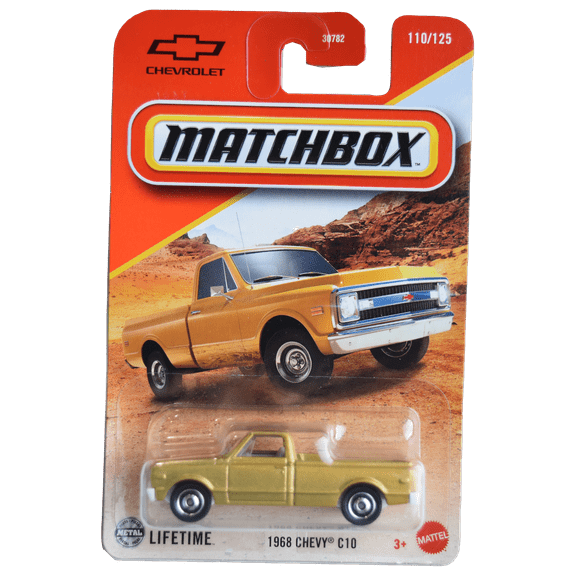 Matchbox 1968 Chevy C10 [gold] 110/125