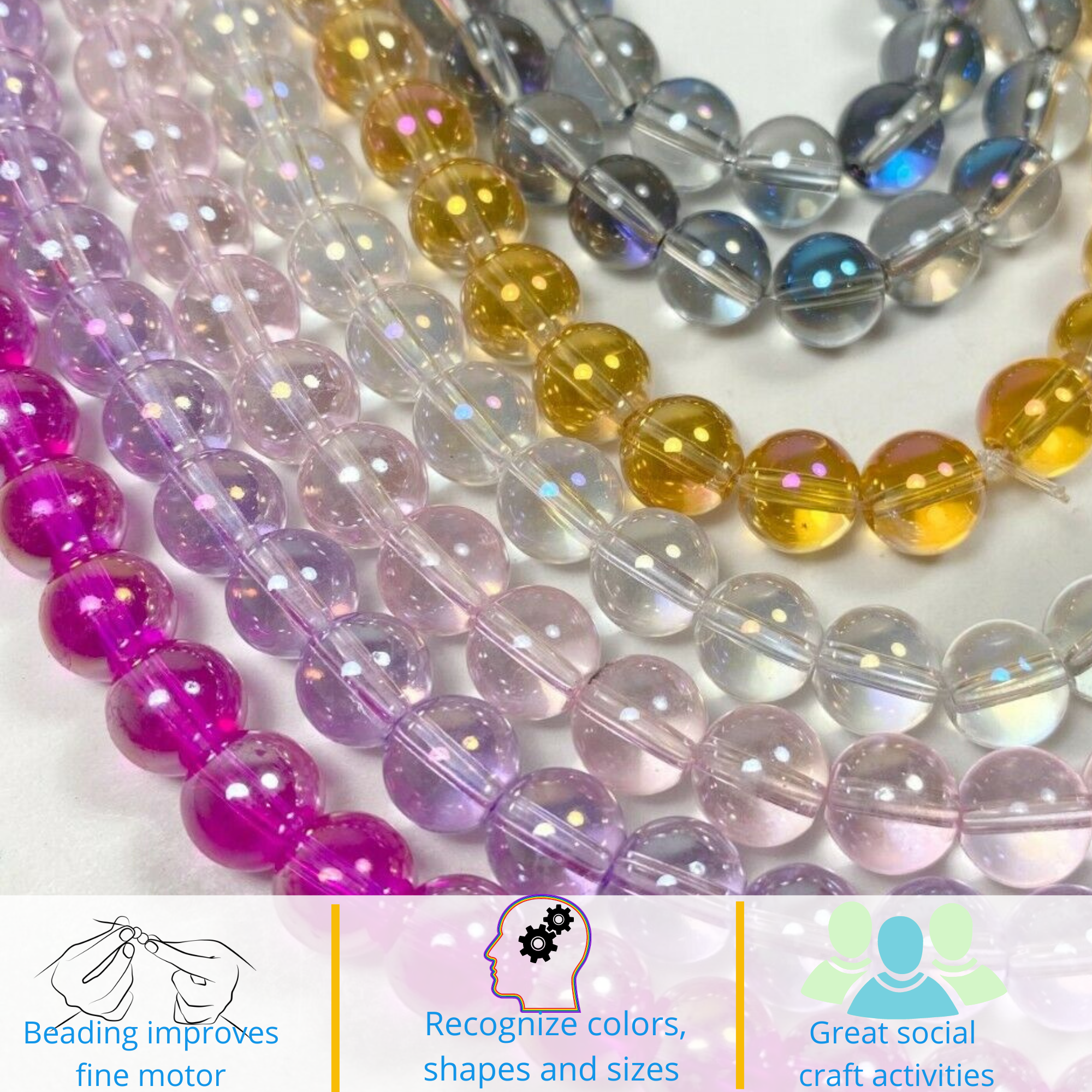  DJHK docor 8mm Crystal Glass Beads Bulk Beads for