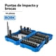thumbnail image 2 of Juego Puntas De Impacto Extension Profesional Taladro 44 Pzs Rork MRK-022, 2 of 5