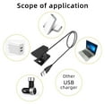 thumbnail image 6 of MYKOMI Charger Suitable for Fitbit Charge 2 Replacement USB Charger Charging Cable for Fitbit Charge 2 Smart Watch with Chip Protection - USB Charging Cable, 6 of 7