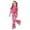 Hot Pink, variant on MuXiKeJi Clothes Girls Pants Set, Black 2-Piece Outfit with Sweet Heart Print Crewneck & Leggings for Girls 8-12 Years