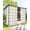 Cream, variant on Outdoor Curtains for Patio, Black White Plaid Waterproof Blackout Outside Curtain for Porch/Pergola/Gazebo, Spring Farmhouse Buffalo Checkered Thermal Insulated Drapes, 1 Panel, 54 x 84 Inch