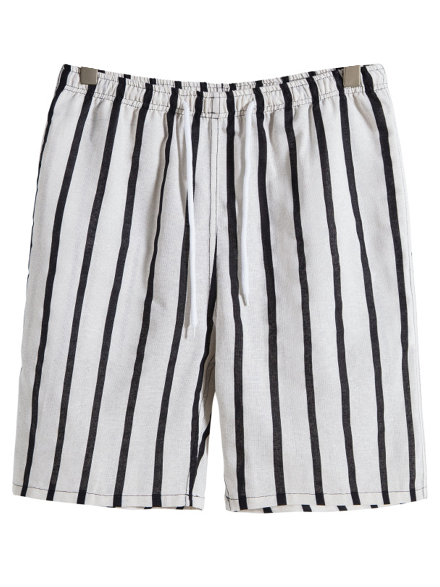 Grianlook Mens Beach Shorts Elastic Waist Bottoms Pockets Leisure