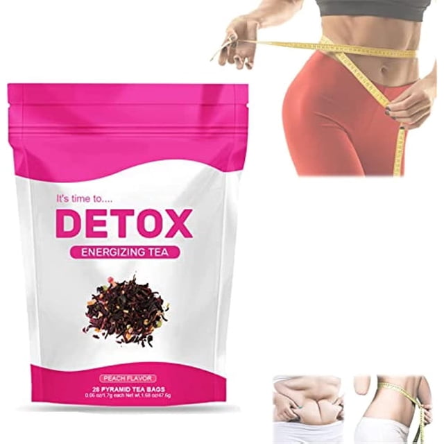 Detox Tea, All-natural Help With Bloating, Supports A Healthy Weight, 28 Pieces/bag Slimming Detox Tea