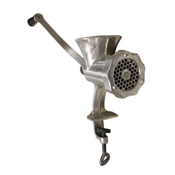 Omcan #10 Cast Iron Clamp Style Manual Meat Grinder, Each , Each