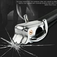 thumbnail image 2 of Car Steering Wheel Lock, Car Anti-Theft Device Car Seat Belt Lock,Car Vanalarm Lock, Steering Wheel Car Security Lock Universal Fit For Vehicles Truck SUV -Broken Window Edition Gray, 2 of 6