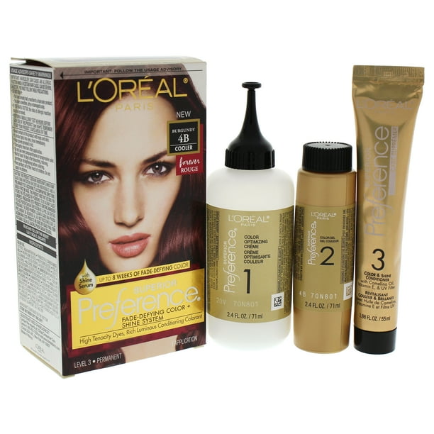 L'Oreal Paris Superior Preference Fade-Defying Shine Permanent Hair ...