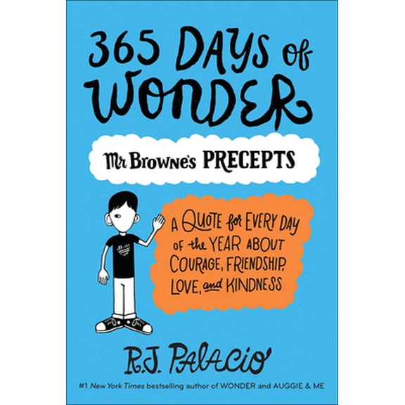 Pre-Owned 365 Days of Wonder: Mr. Browne's of Precepts (Library Binding) 0606393498 9780606393492
