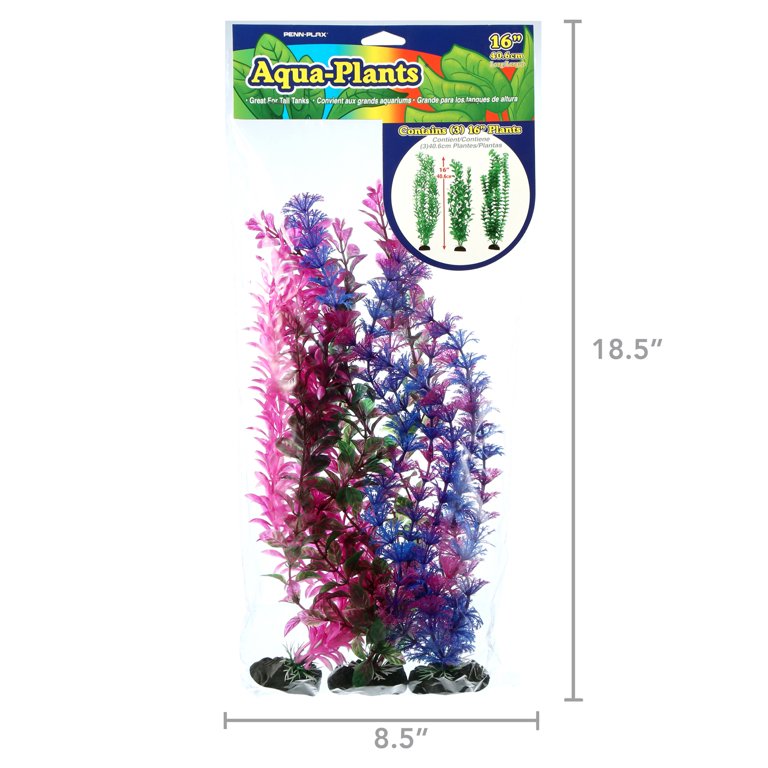 Penn-Plax Aqua-Plants 3-Piece Bundle, 16 Inch Height photo 8