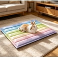 thumbnail image 6 of Pet Cooling Mat Summer Cool Pad for Cats and Dogs Foldable Soft Bed Portable Indoor Outdoor Travel Pet Crate Mat Heat Dissipation Rest Pad, 6 of 6