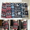 thumbnail image 3 of Elephant Pattern Shorts For Women Soft Polyester Travel Sleepwear 16.5in Length One Size Casual Comfortable Fashion, 3 of 10