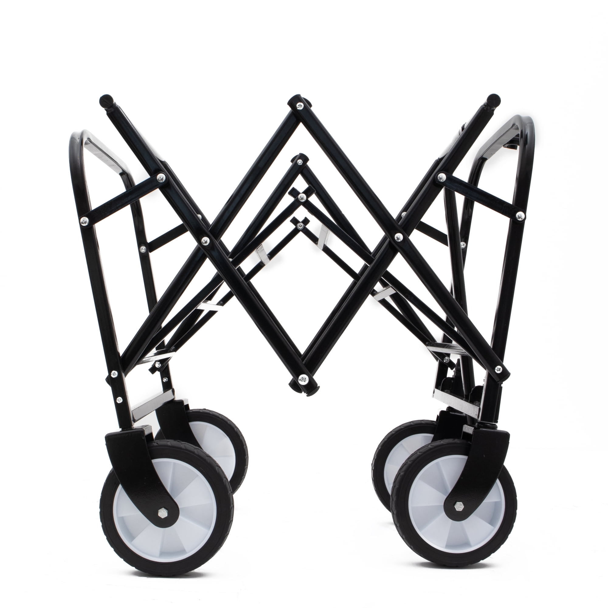 Foldable Wagon Cart Beach Wagon Heavy Duty Utility Cart Utility Wagon Grocery Cart for for Camping