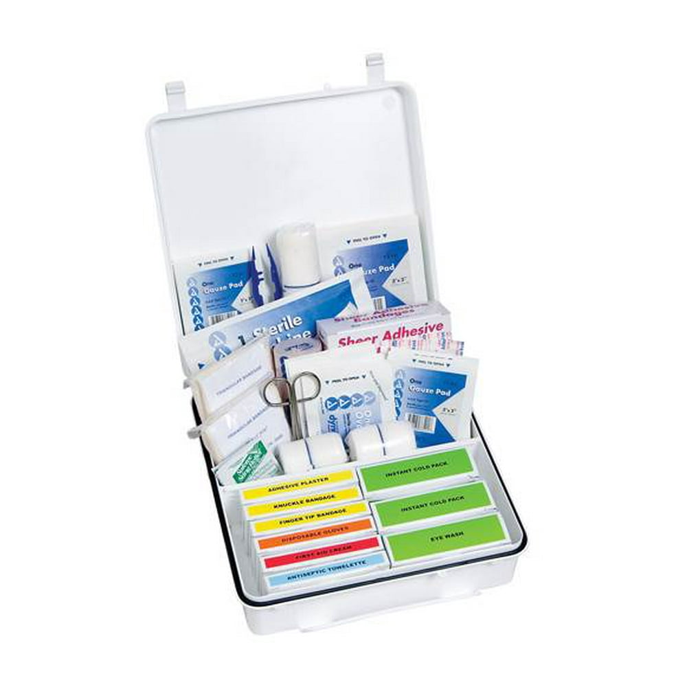 50Person First Aid Kit in White