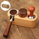 thumbnail image 3 of Soporte de Templado de Café BLESIY de Madera Pesada 51 mm 3 Ranuras, 3 of 7