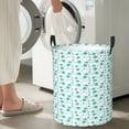 thumbnail image 6 of KLL Utensiles Waterproof Foldable Laundry Hamper Bucket with Handles for Storage Bin,Kids Room,Home Organizer (Medium ), 6 of 7