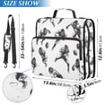 thumbnail image 2 of FORMRS Zipper Binder with Shoulder Strap 2-inch Ring 500 Sheet Capacity File Bag, Football Player Pattern, 2 of 5