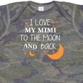 thumbnail image 4 of Inktastic I Love My Mimi to the Moon and Back Boys or Girls Baby Bodysuit, 4 of 5