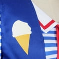 thumbnail image 2 of 1 Juego de ropa de Stranger Things 3 Cospiay, ropa de empleado de tienda de helados (Top + Pantalones + sombrero), 2 of 5