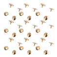 thumbnail image 3 of 50Set Magnetic Bag Clasps High Hardness Alloy Smoothing Easy Operation Magnet Buttons for Pants Coats Bag Gold Color, 3 of 5