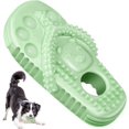 thumbnail image 1 of BEMS-1 juguete verde para mascotas, pantuflas para masticar, dientes para perros,, 1 of 5