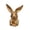 8 inches#A1, variant on Gold Resin Easter Bunny Table Decor Thinking Rabbit Figurine Spring Home Centerpiece Statue for Shelf Mantel Living Room Entryway gold bunny figurine