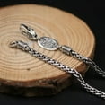thumbnail image 2 of K-KED Real 925 Sterling Silver Necklace Women Men 3mm Wheat Link Chain 20 to 26inchL-26in, 2 of 7