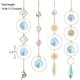 thumbnail image 5 of Naiovety Pack de 4 atrapasoles colgante de cristal portátil para pared decoración de árbol de Navidad Decoración del hogar, 5 of 6