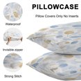 thumbnail image 4 of Botanical Leaves Outdoor Pillow Covers 20x12 Inch Lumbar Pillow Covers Set of 2 Waterproof Decorative Throw Pillow Cases Orange Gray Blue Leaf Branches Modern Cushion Covers for Patio Furniture, 4 of 8