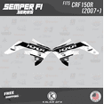 thumbnail image 4 of Kalair GFX Graphics Kit for Honda CRF150R (2007-2023) Semperfi Series, 4 of 5
