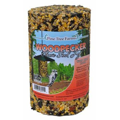 Pine Tree Farms Woodpecker Bird Seed Log