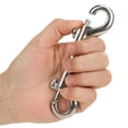 thumbnail image 4 of Double End Hook, Lightweight Safe High Bearing Double Ended Buckle  For Key Holder 115mm Length, 4 of 8