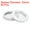 White, variant on Unique Bargains 53mm Circular Soffit Vent, 40 Pack Stainless Steel Round Air Vents, Black