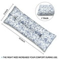 thumbnail image 4 of Small Retro Floral Mastectomy Pillow - Soft Car Seatbelt Cushion After Breast Surgery, 4 of 7