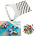thumbnail image 2 of Paper Quilling Comb Pick Onion Slicer Tool Craft Loops Accessory Supply Hobbies, 2 of 4