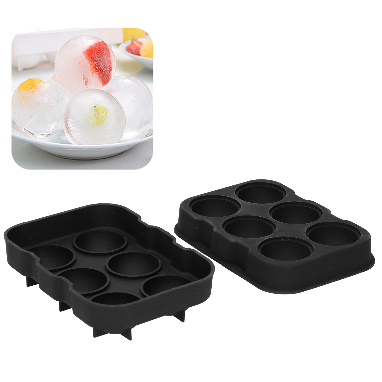 Moule à Glace Silicone 6 Cavités En Forme De Dinosaure – Réutilisable, Pour Glaces à L’eau, Yaourts, Jus DIY
