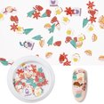 thumbnail image 5 of Calcomanías navideñas para uñas Calcomanías de uñas de otoño Pulpa de madera Suministros de arte de uñas de Navidad Brillo de uñas Arte de uñas de otoño Diseño de flores Decoraciones de uñas Tema navi kaili Sencillez, 5 of 5