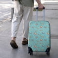 thumbnail image 3 of Multicolor Controllers Games Icons Blue Pattern Luggage Cover Fashion Suitcase Cover Baggage Covers Fit 25-28 Inch Luggage (Go Travel), 3 of 5