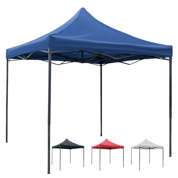 Carpa Toldo Plegable Reforzado 3x3 Lona Impermeable Acero In