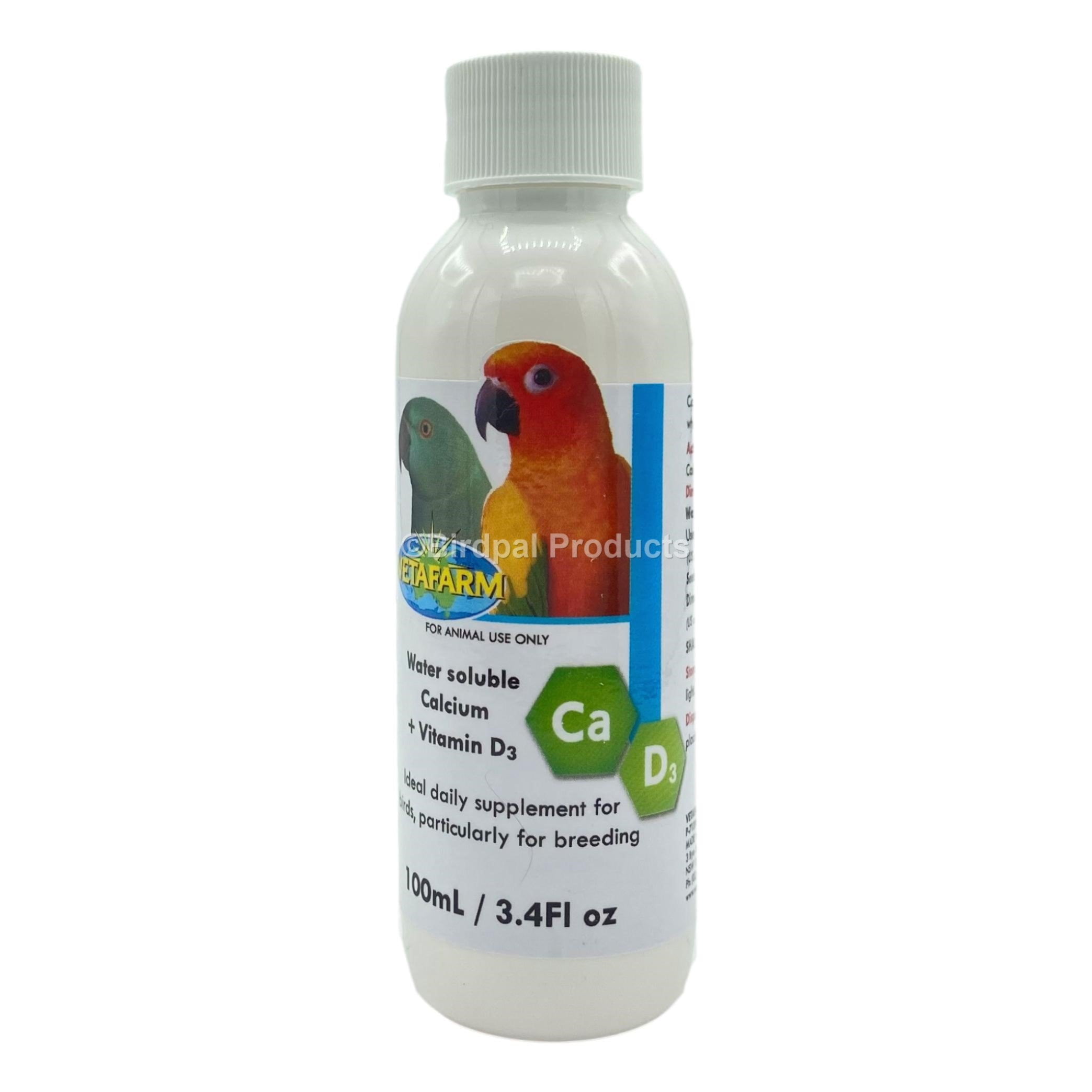 Calcivet - Liquid Calcium for Birds with Vitamin D3 