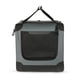 thumbnail image 5 of Transportadora plegable portátil para mascotas con 4 puertas y lados suaves gris 91 x 61 x 61 cm, 5 of 7