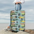 thumbnail image 7 of Disketp Hawaiian Style Elastic Travel Luggage Cover Travel Suitcase Protective Cover For Trunk Case Apply To 18''-32'' Suitcase Cover-X-Large, 7 of 7