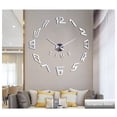thumbnail image 4 of 31-47-Inch Number DIY 3D Wall Clock Quartz Home Office Decoration Art Clock, 4 of 9