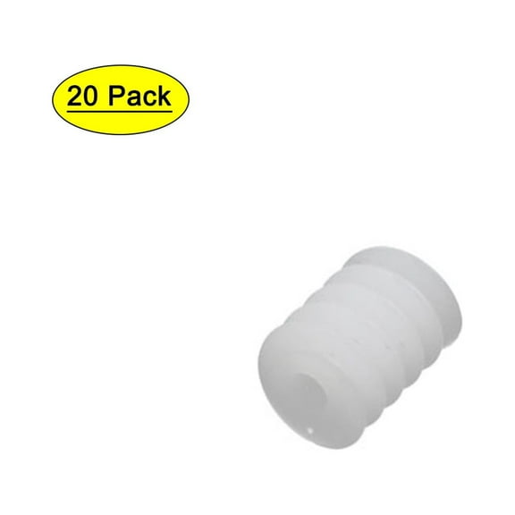20PCS 6mm Thread Dia 8mm length Plastic Worm Gear for Toy Motor Reduction Box