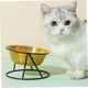 thumbnail image 5 of 1 Stainless Steel Food Bowl Elevated Cat Bowls Feeding Raised Pet Bowl Dog Food Bowl Pet Bowls Rust Golden, 5 of 5