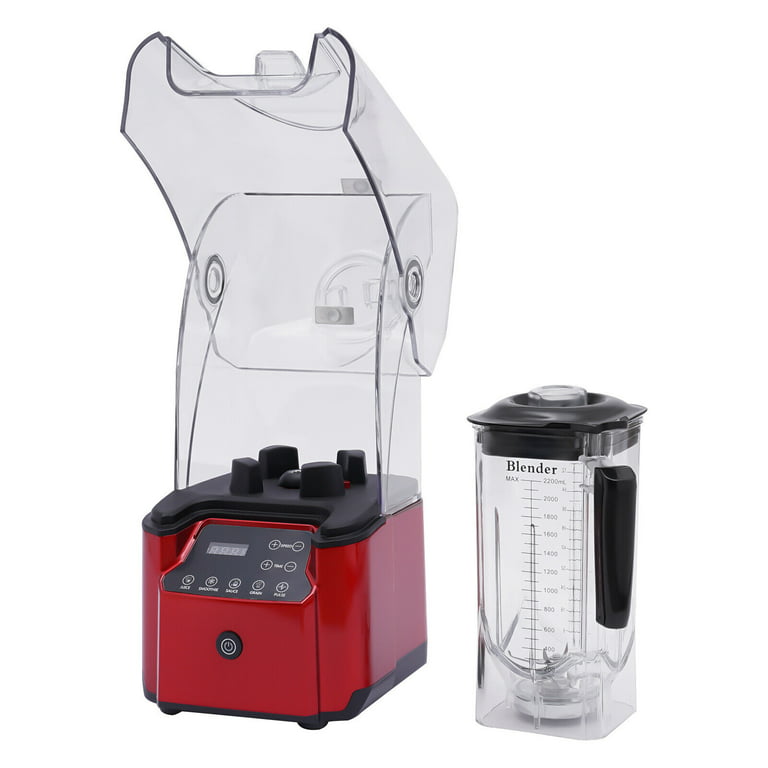Professional Soundproof Quiet Blender, Commercial Smoothie Blenders, Timer